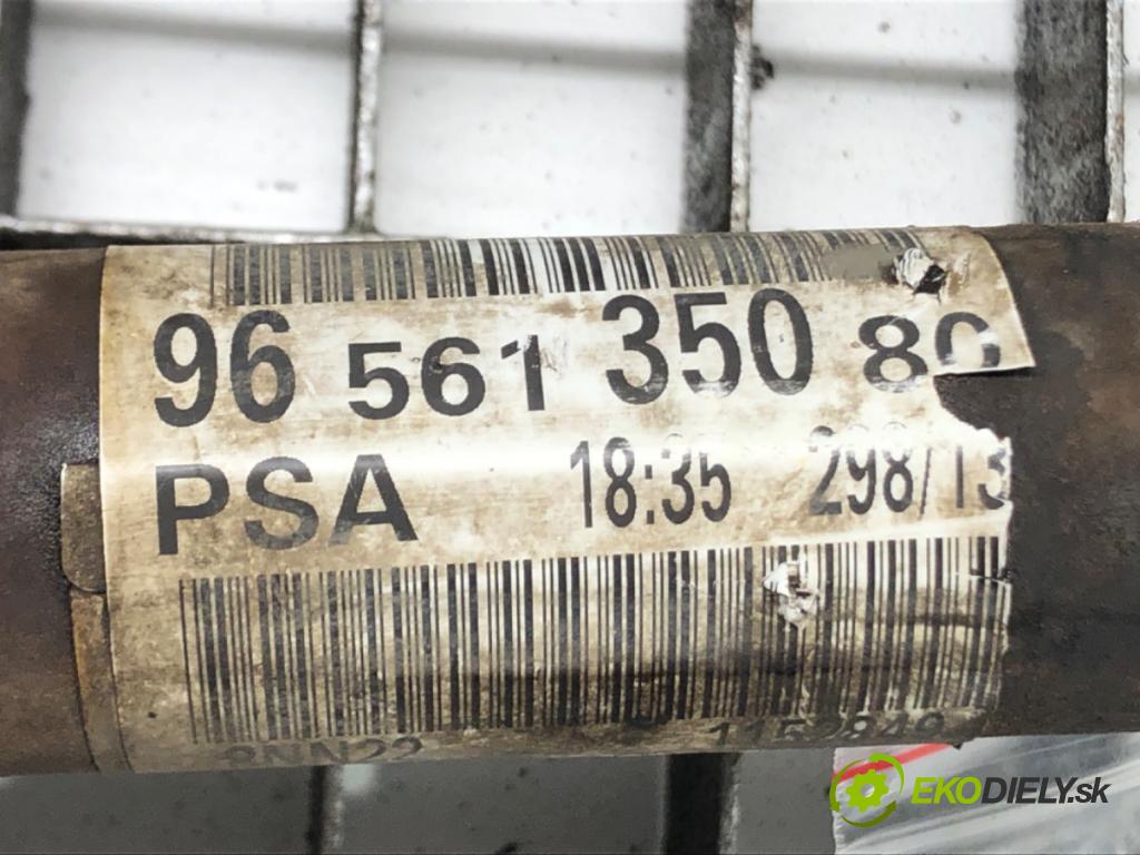 CITROEN C3 PICASSO (SH_) 2009 - 2022    1.6 HDI 90 68 kW [92 KM] olej napędowy 2010 - 2022  Poloos pravy predný 9656135080