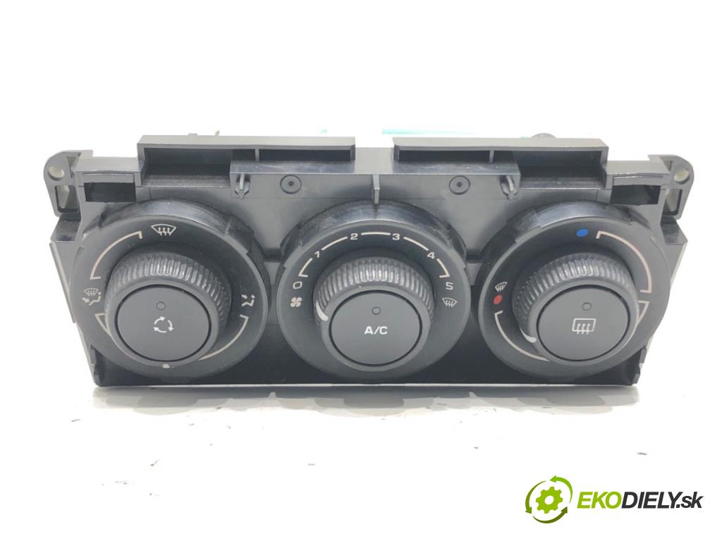 CITROEN C3 PICASSO (SH_) 2009 - 2022    1.6 HDI 90 68 kW [92 KM] olej napędowy 2010 - 2022  Panel ovládania kúrenia  (Prepínače, spínače, tlačidlá a ovládače kúrenia)