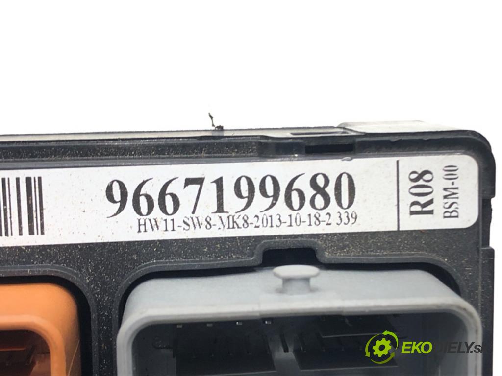 CITROEN C3 PICASSO (SH_) 2009 - 2022    1.6 HDI 90 68 kW [92 KM] olej napędowy 2010 - 2022  Modul BSM 9667199680 (Ostatné)