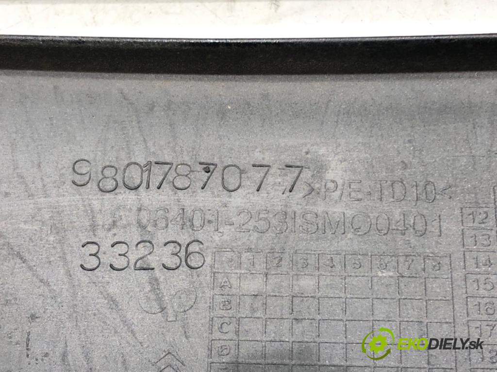 CITROEN C3 PICASSO (SH_) 2009 - 2022    1.6 HDI 90 68 kW [92 KM] olej napędowy 2010 - 2022  mří nárazníka pravý přední část 9801787077
