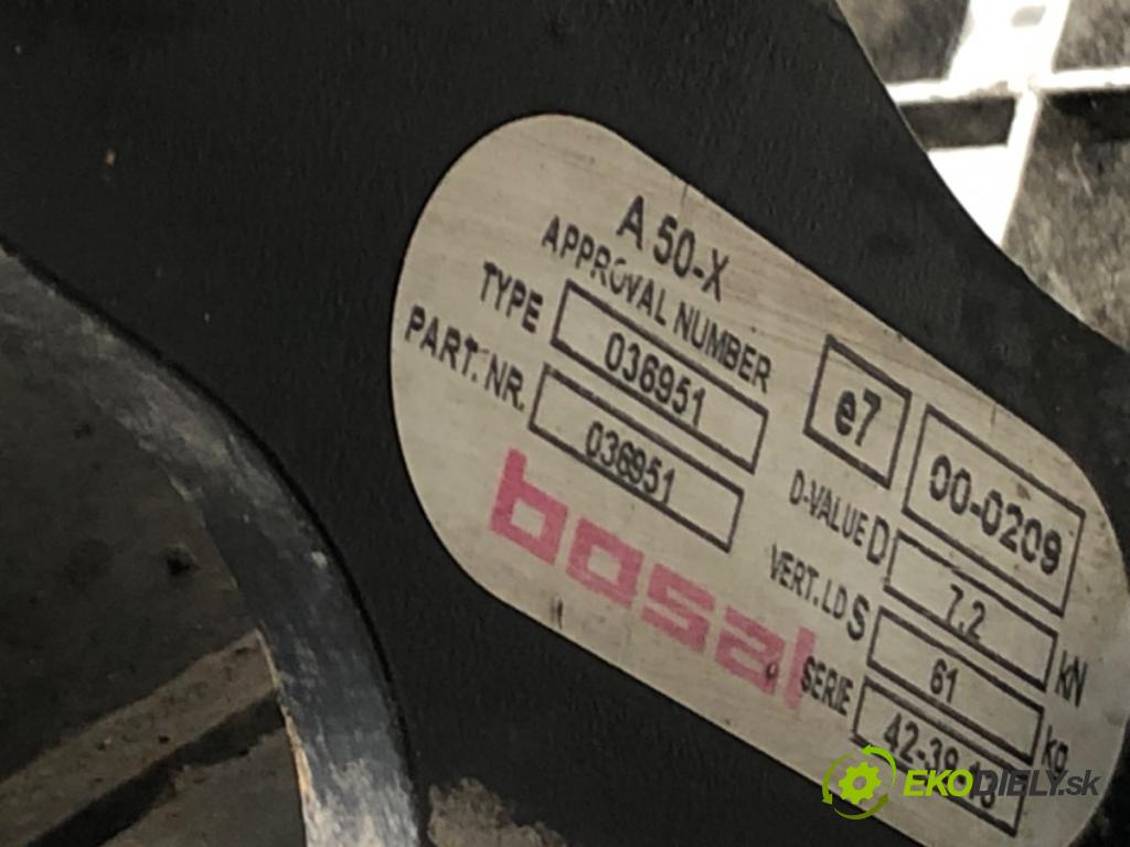 CITROEN C3 PICASSO (SH_) 2009 - 2022    1.6 HDI 90 68 kW [92 KM] olej napędowy 2010 - 2022  Hák tažné zařízení  (Tažná zařízení)