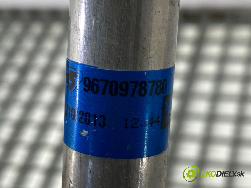 CITROEN C3 PICASSO (SH_) 2009 - 2022    1.6 HDI 90 68 kW [92 KM] olej napędowy 2010 - 2022  rúrka klimatizácie 9670978780 (Rúrky klimatizácie)