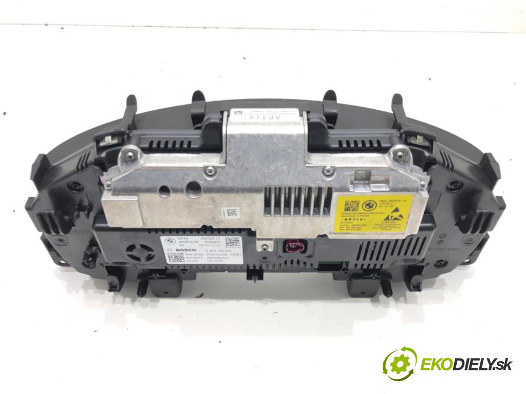 BMW 5 (G30, F90) 2016 - 2022    540 i Mild-Hybrid xDrive 245 kW [333 KM] Hybryda silnik benzynowy / elektryczny 2020 - 2022  Prístrojovka 9826316 (Prístrojové dosky, displeje)
