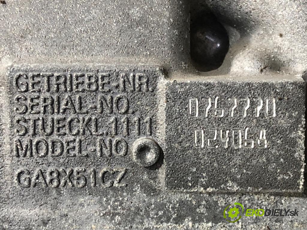 BMW 5 (G30, F90) 2016 - 2022    540 i Mild-Hybrid xDrive 245 kW [333 KM] Hybryda silnik benzynowy / elektryczny 2020 - 2022  Prevodovka GA8X51CZ (Prevodovky)