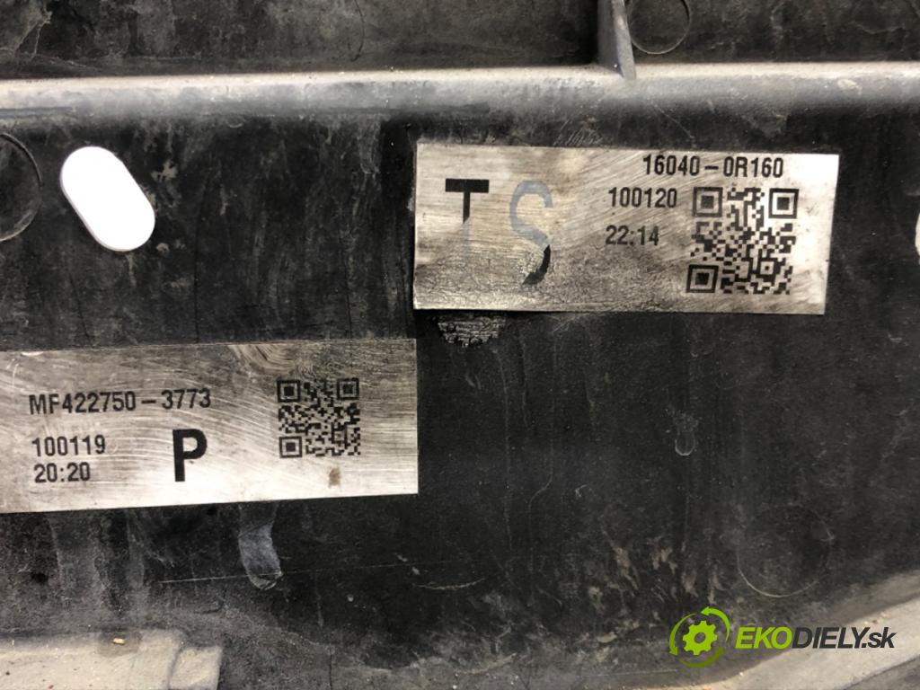 TOYOTA AVENSIS Kombi (_T27_) 2009 - 2018    2.2 D-4D (ADT271_) 110 kW [150 KM] olej napędowy 2009 - 2018  Ventilátor chladiča 16040-0R160 (Ventilátory)