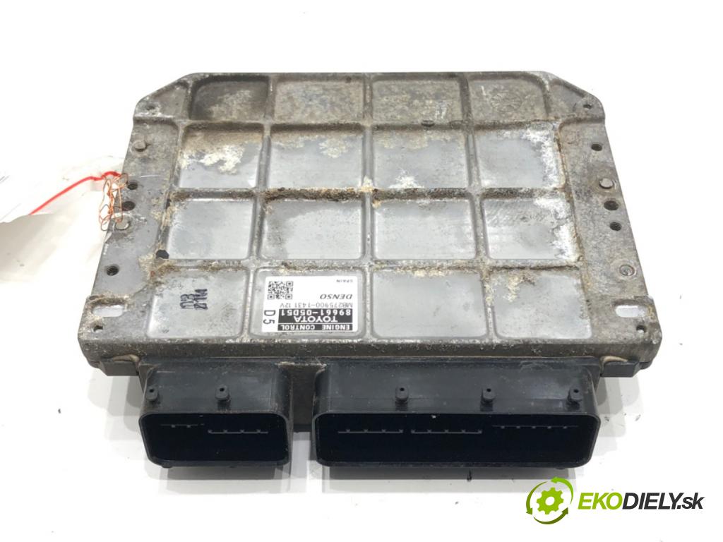 TOYOTA AVENSIS Kombi (_T27_) 2009 - 2018    2.2 D-4D (ADT271_) 110 kW [150 KM] olej napędowy 2009 - 2018  riadiaca jednotka Motor 89661-05D51 (Riadiace jednotky)