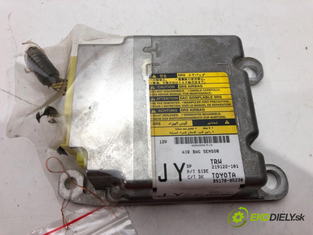 TOYOTA AVENSIS Kombi (_T27_) 2009 - 2018    2.2 D-4D (ADT271_) 110 kW [150 KM] olej napędowy 2009 - 2018  senzor airbag 89170-05230 (Snímače)