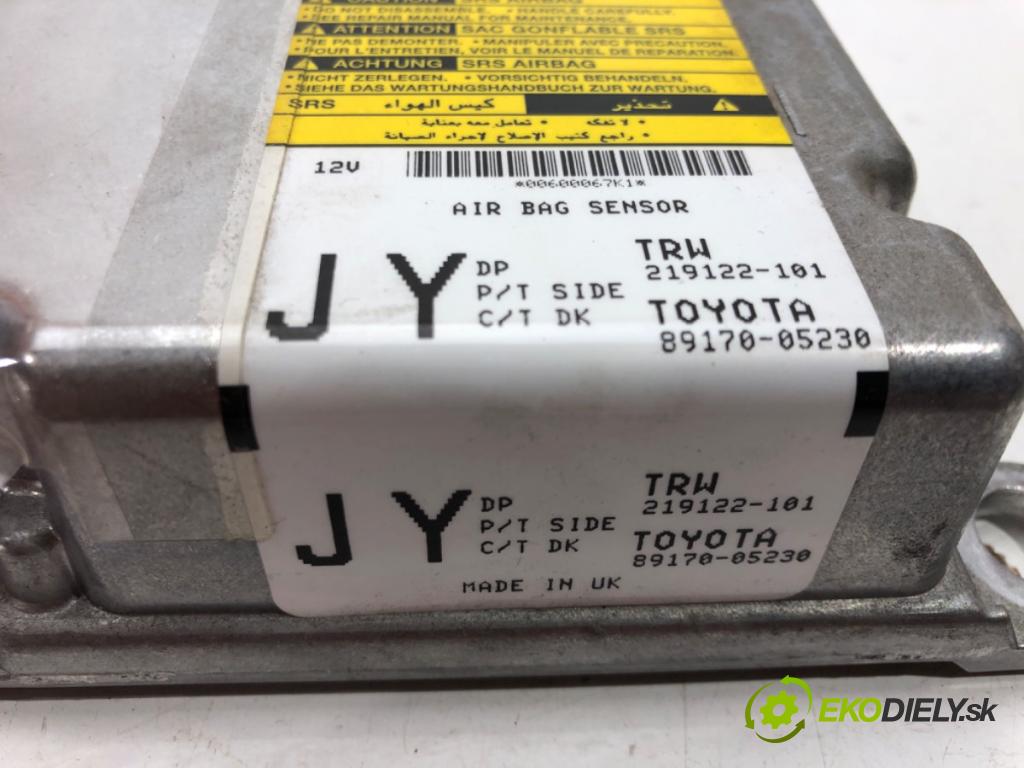 TOYOTA AVENSIS Kombi (_T27_) 2009 - 2018    2.2 D-4D (ADT271_) 110 kW [150 KM] olej napędowy 2009 - 2018  senzor airbag 89170-05230 (Snímače)