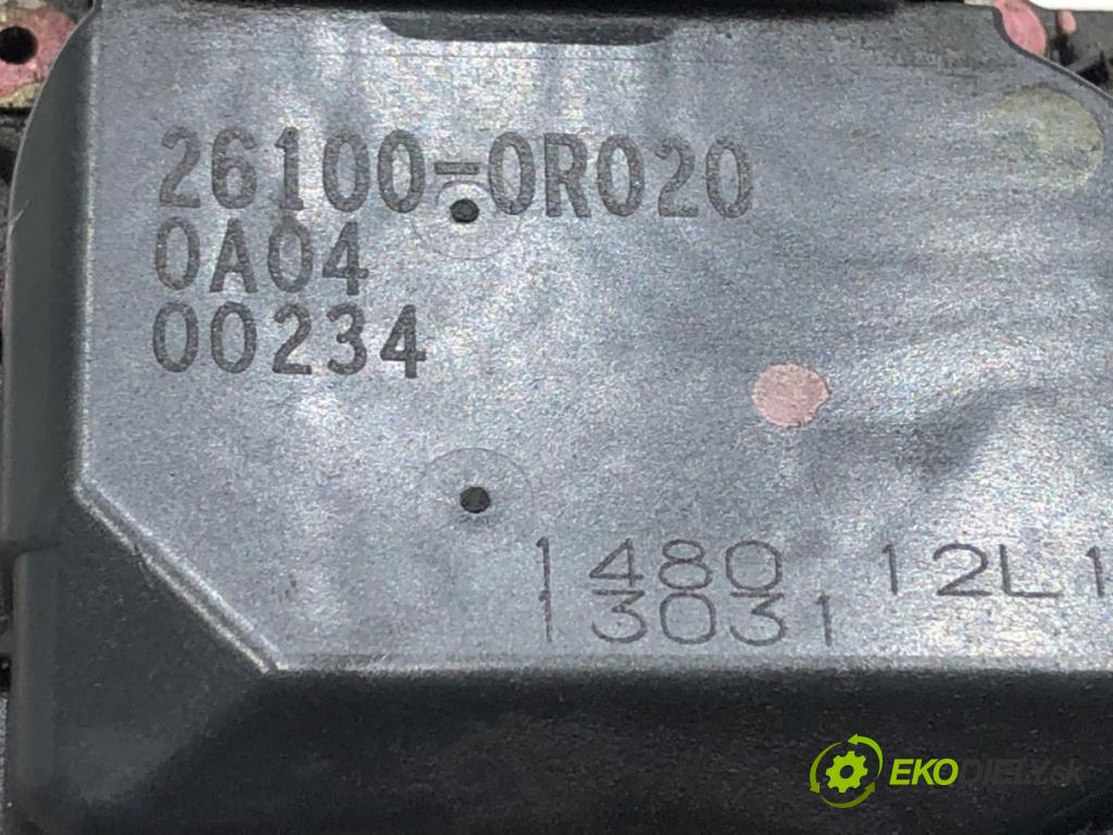 TOYOTA AVENSIS Kombi (_T27_) 2009 - 2018    2.2 D-4D (ADT271_) 110 kW [150 KM] olej napędowy 2009 - 2018  Škrtiaca klapka 26100-0R020 (Škrtiace klapky)