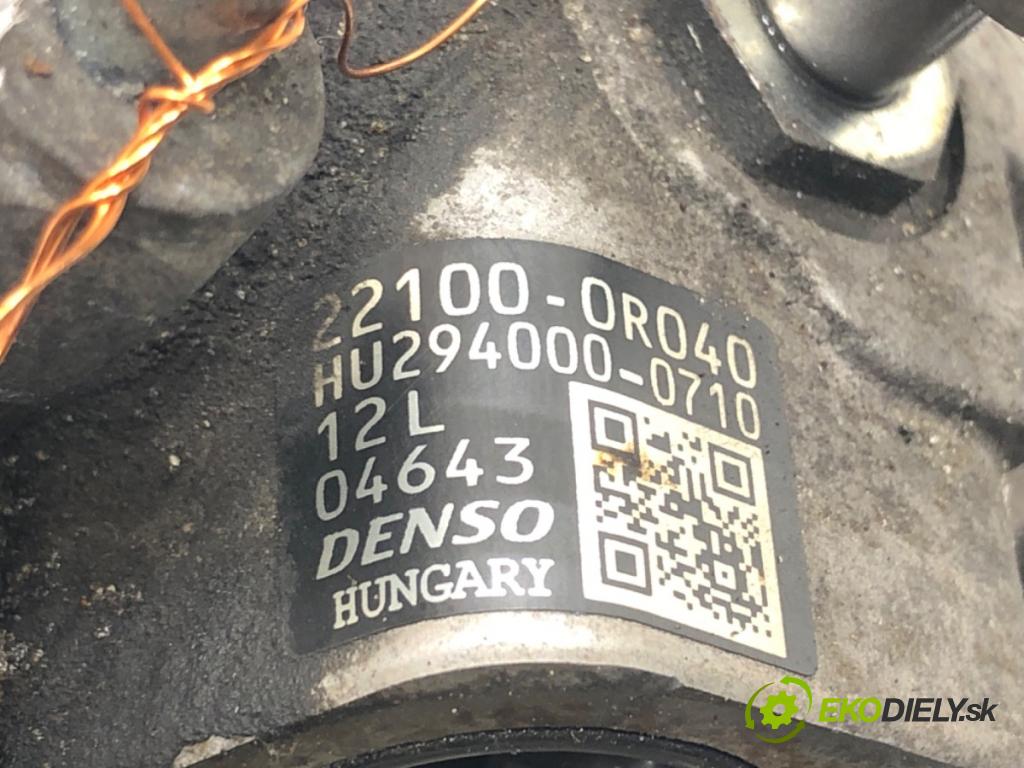 TOYOTA AVENSIS Kombi (_T27_) 2009 - 2018    2.2 D-4D (ADT271_) 110 kW [150 KM] olej napędowy 2009 - 2018  Pumpa vstrekovacia 22100-0R040 (Vstrekovacie čerpadlá)