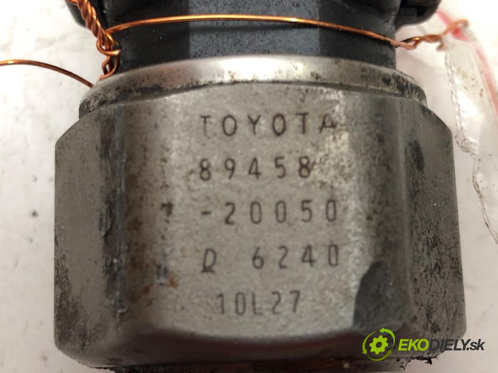 TOYOTA AVENSIS Kombi (_T27_) 2009 - 2018    2.2 D-4D (ADT271_) 110 kW [150 KM] olej napędowy 2009 - 2018  Snímač tlaku paliva 89458-20050 (Snímače)