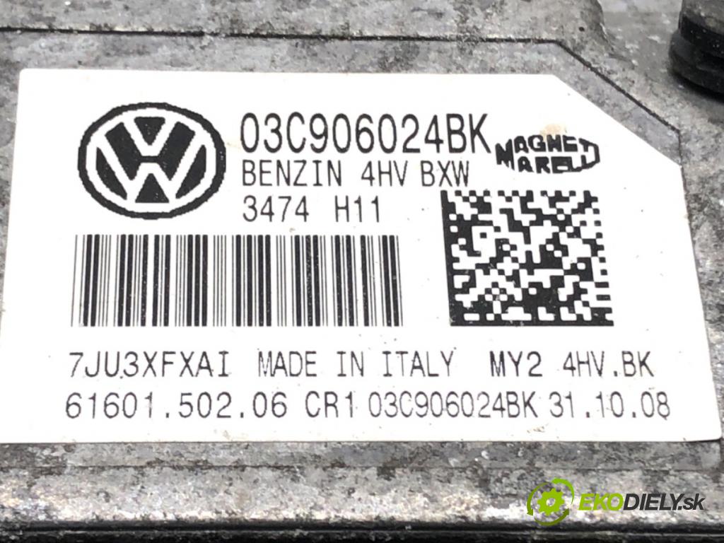 SEAT IBIZA IV (6J5, 6P1) 2008 - 2017    1.4 63 kW [85 KM] benzyna 2008 - 2015  riadiaca jednotka Motor 03C906024BK (Riadiace jednotky)
