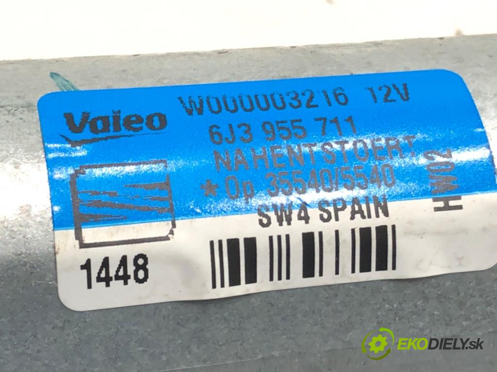 SEAT IBIZA IV (6J5, 6P1) 2008 - 2017    1.4 63 kW [85 KM] benzyna 2008 - 2015  motor stěračů zadní část 6J3955711