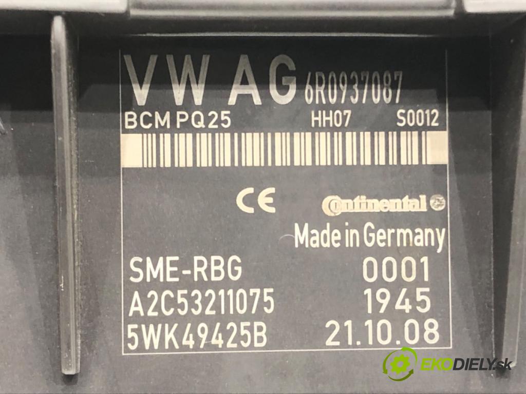 SEAT IBIZA IV (6J5, 6P1) 2008 - 2017    1.4 63 kW [85 KM] benzyna 2008 - 2015  Modul komfortu 6R0937087 (Moduly komfortu)