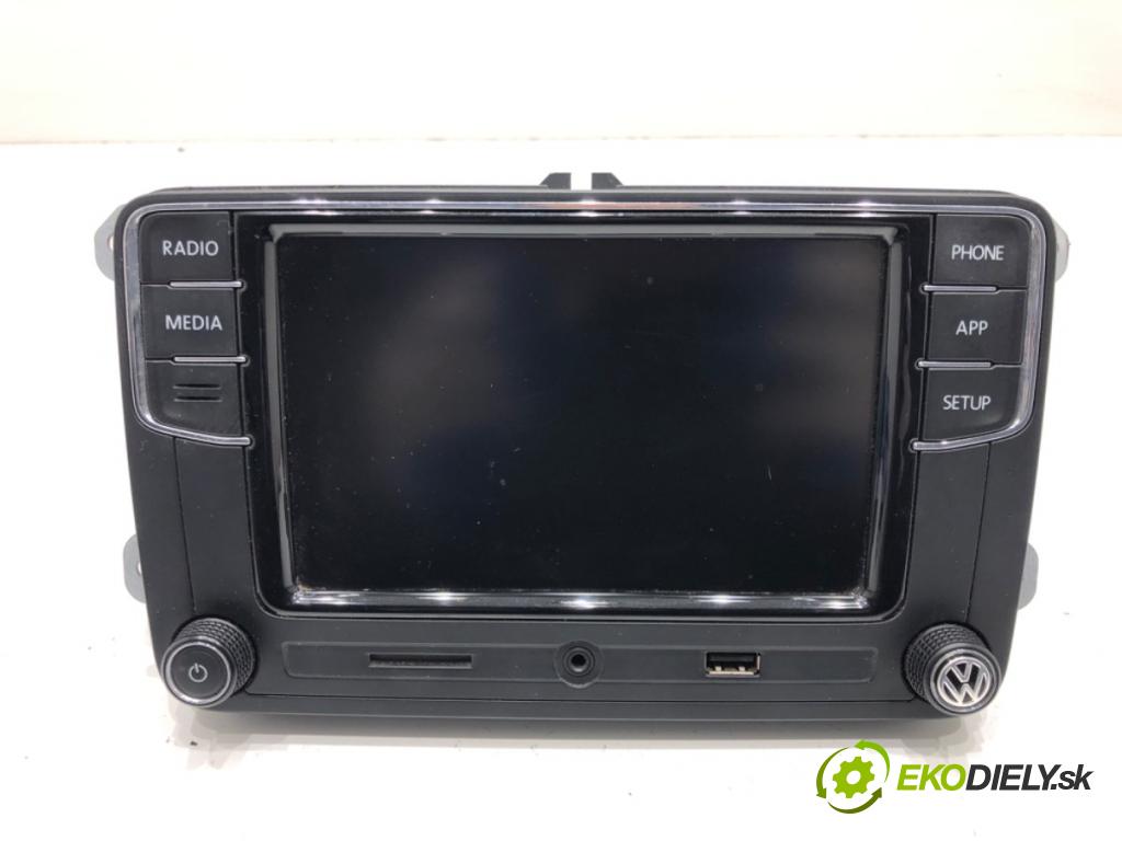 VW JETTA III (1K2) 2004 - 2013    2.0 FSI 110 kW [150 KM] benzyna 2005 - 2010  RADIO 6RD035187B (Audio zariadenia)