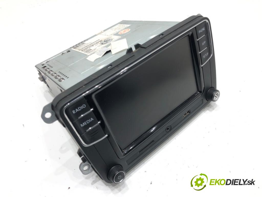 VW JETTA III (1K2) 2004 - 2013    2.0 FSI 110 kW [150 KM] benzyna 2005 - 2010  RADIO 6RD035187B (Audio zariadenia)