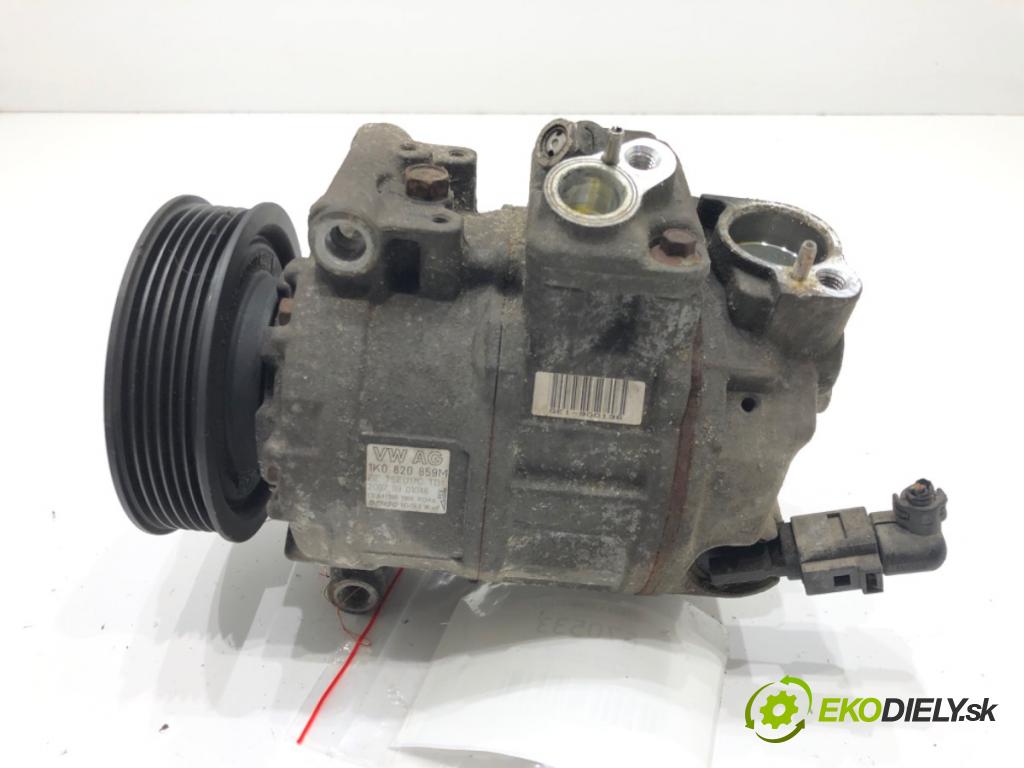 VW JETTA III (1K2) 2004 - 2013    2.0 FSI 110 kW [150 KM] benzyna 2005 - 2010  Kompresor klimatizácie 1K0820859M (Kompresory klimatizácie)