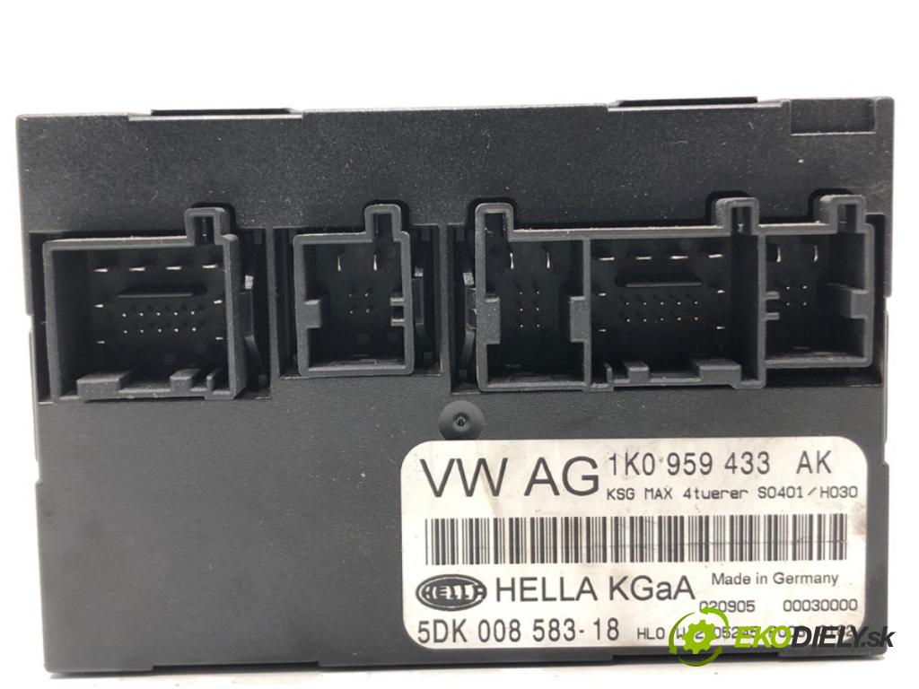 VW JETTA III (1K2) 2004 - 2013    2.0 FSI 110 kW [150 KM] benzyna 2005 - 2010  Modul komfortu 1K0959433AK (Moduly komfortu)