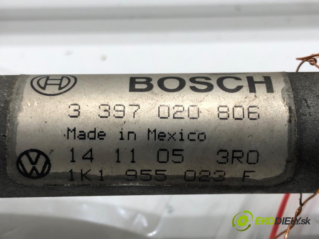 VW JETTA III (1K2) 2004 - 2013    2.0 FSI 110 kW [150 KM] benzyna 2005 - 2010  Mechanizmus stieračov predný 1K1955023F (Motorčeky stieračov predné)