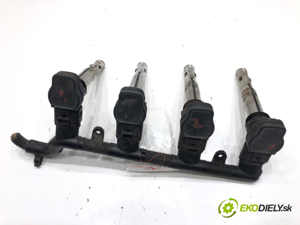 VW JETTA III (1K2) 2004 - 2013    2.0 FSI 110 kW [150 KM] benzyna 2005 - 2010  Cievka zapaľovacia NGK U5015 (Zapaľovacie cievky, moduly)
