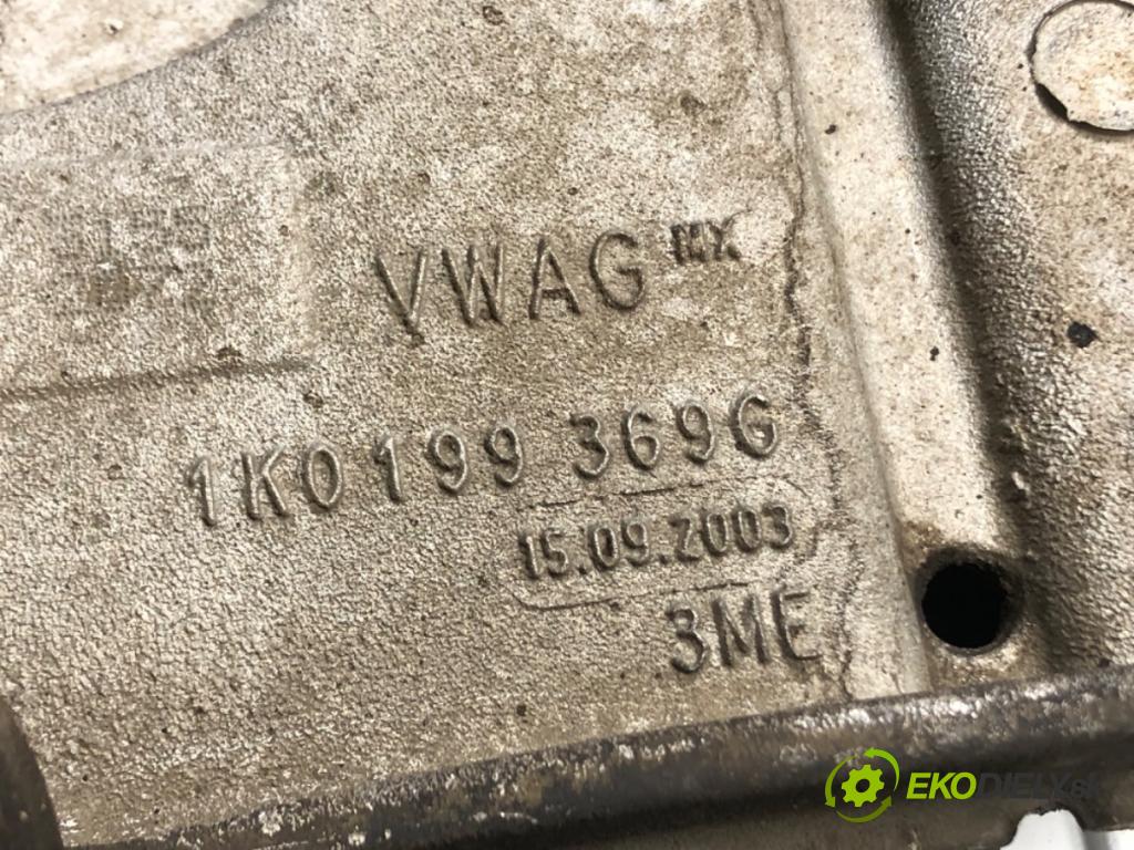 VW JETTA III (1K2) 2004 - 2013    2.0 FSI 110 kW [150 KM] benzyna 2005 - 2010  výztuha pod motor 1K0199369G (Výztuhy přední)