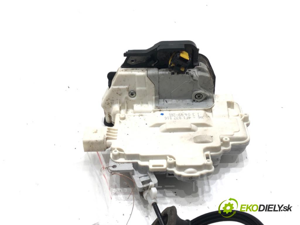AUDI A8 D3 (4E2, 4E8) 2002 - 2010    4.2 TDI quattro 240 kW [326 KM] olej napędowy 2005 - 2010  zámok dveře pravý přední část 4F1837016