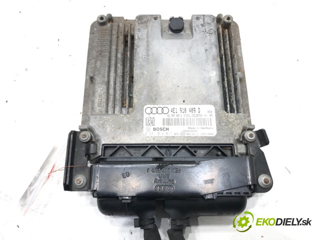 AUDI A8 D3 (4E2, 4E8) 2002 - 2010    4.2 TDI quattro 240 kW [326 KM] olej napędowy 2005 - 2010  riadiaca jednotka Motor 4E1910409D 0281014617 (Riadiace jednotky)