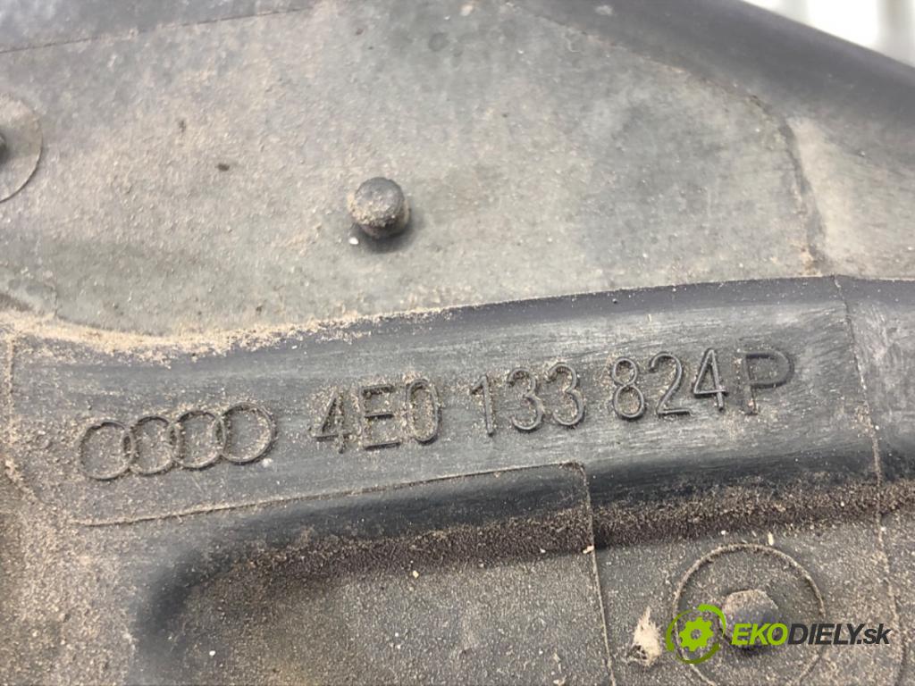 AUDI A8 D3 (4E2, 4E8) 2002 - 2010    4.2 TDI quattro 240 kW [326 KM] olej napędowy 2005 - 2010  Obal filtra vzduchu pravá 4E0133824P