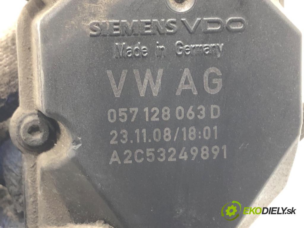 AUDI A8 D3 (4E2, 4E8) 2002 - 2010    4.2 TDI quattro 240 kW [326 KM] olej napędowy 2005 - 2010  Škrtiaca klapka 057128063D (Škrtiace klapky)