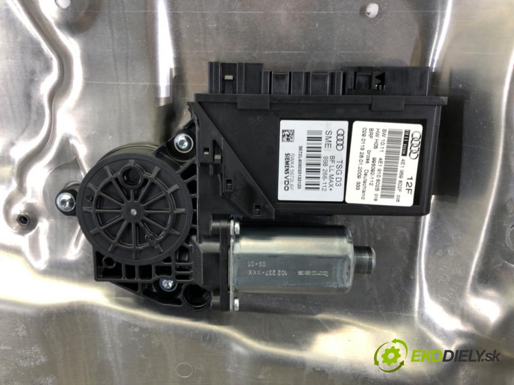 AUDI A8 D3 (4E2, 4E8) 2002 - 2010    4.2 TDI quattro 240 kW [326 KM] olej napędowy 2005 - 2010  mechanismus okna pravý přední část 4E1959802F