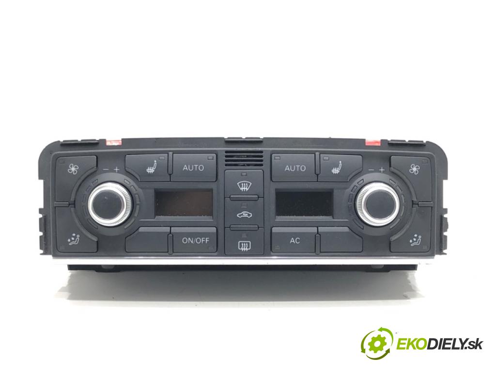 AUDI A8 D3 (4E2, 4E8) 2002 - 2010    4.2 TDI quattro 240 kW [326 KM] olej napędowy 2005 - 2010  Panel ovládania kúrenia 4E0820043K (Prepínače, spínače, tlačidlá a ovládače kúrenia)