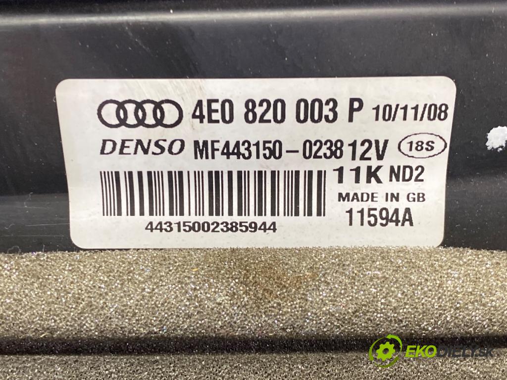 AUDI A8 D3 (4E2, 4E8) 2002 - 2010    4.2 TDI quattro 240 kW [326 KM] olej napędowy 2005 - 2010  topné těleso radiátor topení komplet KOMBAJN  (Radiátory topení)