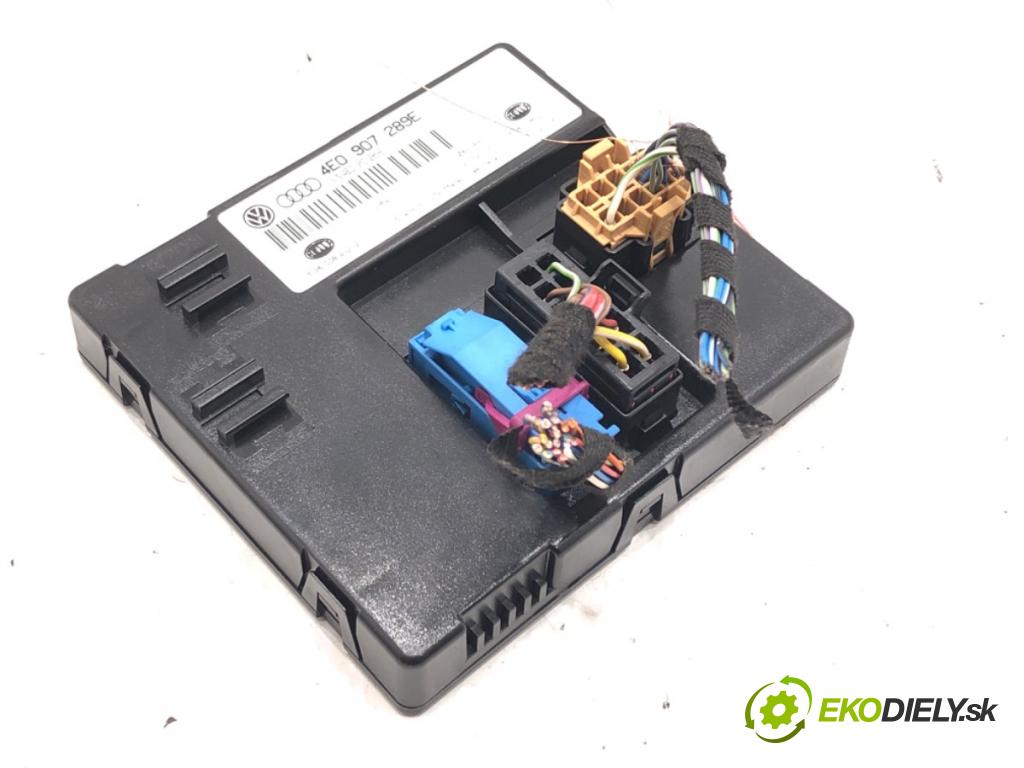 AUDI A8 D3 (4E2, 4E8) 2002 - 2010    4.2 TDI quattro 240 kW [326 KM] olej napędowy 2005 - 2010  Modul komfortu 4E0907289E (Moduly komfortu)
