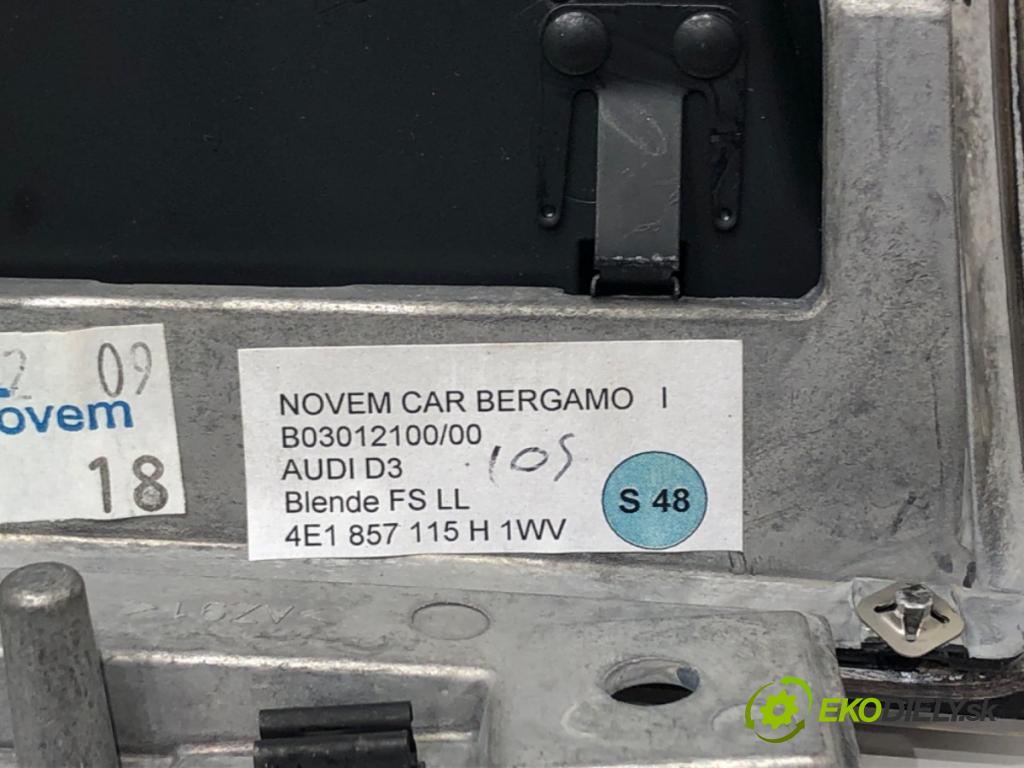 AUDI A8 D3 (4E2, 4E8) 2002 - 2010    4.2 TDI quattro 240 kW [326 KM] olej napędowy 2005 - 2010  lišty kryt 4E1857186H (Lišty)