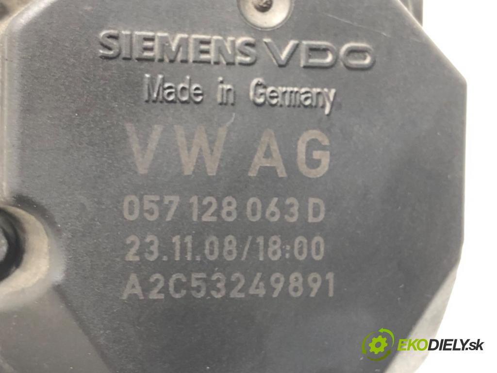 AUDI A8 D3 (4E2, 4E8) 2002 - 2010    4.2 TDI quattro 240 kW [326 KM] olej napędowy 2005 - 2010  Škrtiaca klapka 057128063D (Škrtiace klapky)