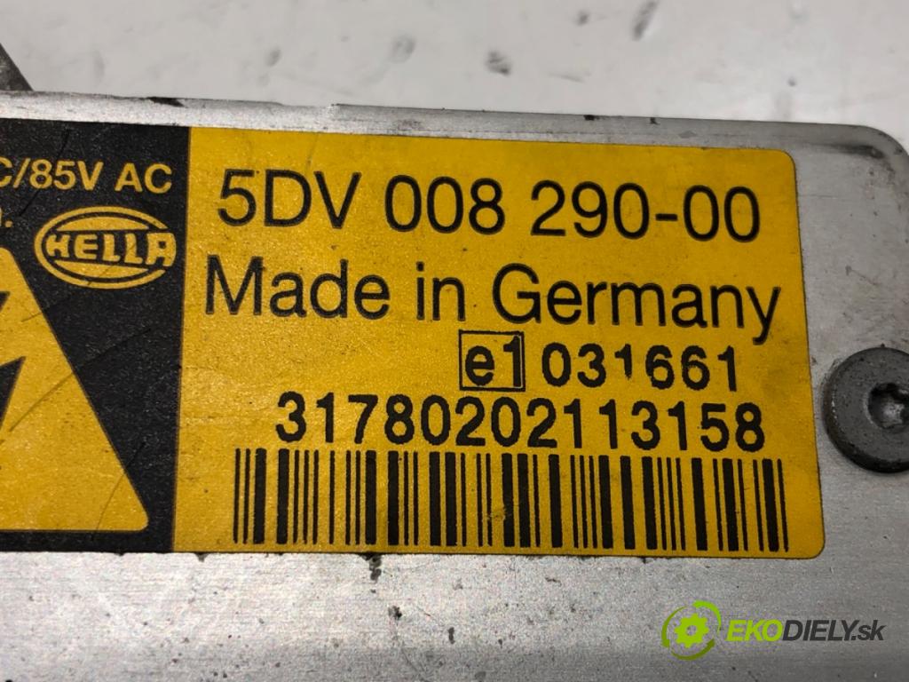 AUDI A8 D3 (4E2, 4E8) 2002 - 2010    4.2 TDI quattro 240 kW [326 KM] olej napędowy 2005 - 2010  Menič XENON 5DV008290-00 (Riadiace jednotky xenónu)