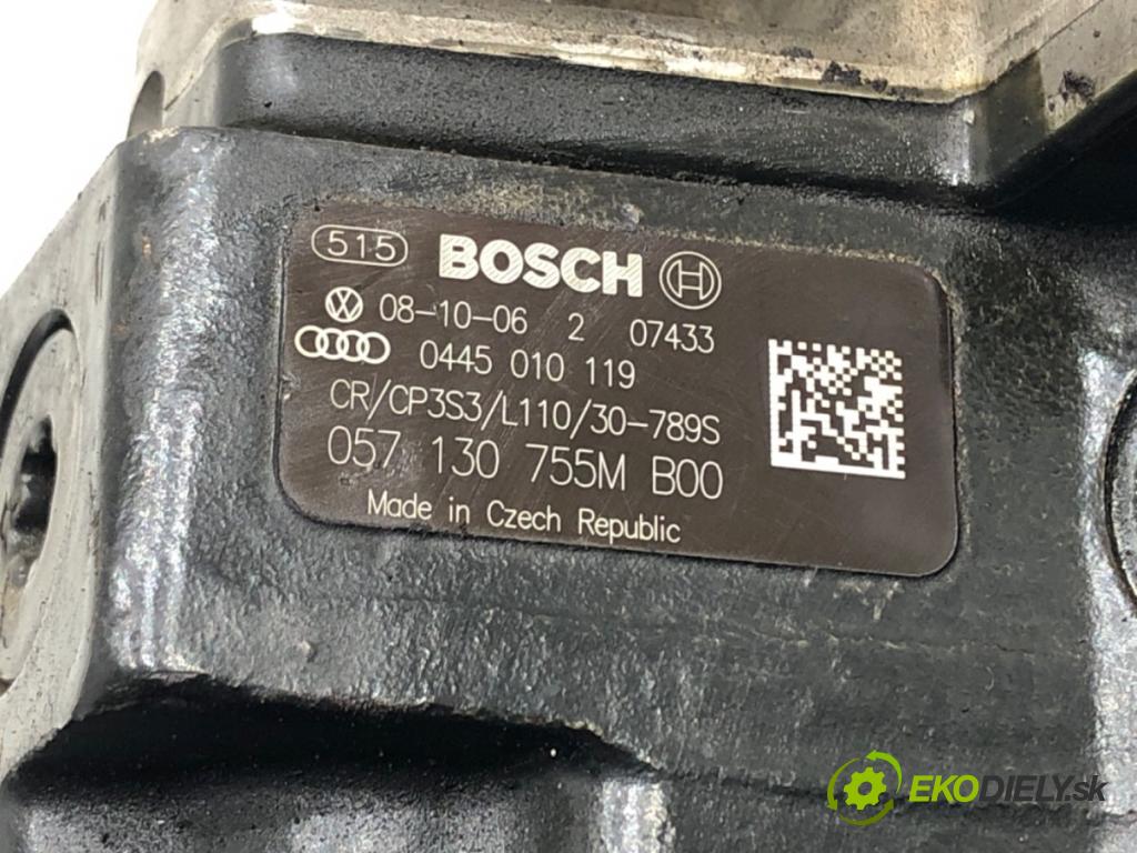 AUDI A8 D3 (4E2, 4E8) 2002 - 2010    4.2 TDI quattro 240 kW [326 KM] olej napędowy 2005 - 2010  Pumpa vstrekovacia 0445010119 (Vstrekovacie čerpadlá)