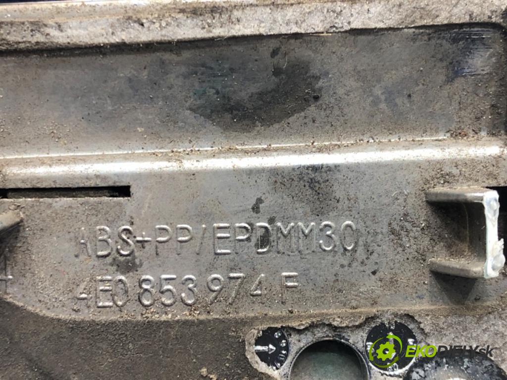AUDI A8 D3 (4E2, 4E8) 2002 - 2010    4.2 TDI quattro 240 kW [326 KM] olej napędowy 2005 - 2010  lišta blatníka přední část pravá 4E0853974F