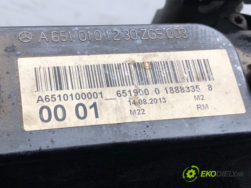 MERCEDES-BENZ KLASA C (W204) 2007 - 2015    C 220 CDI (204.002) 125 kW [170 KM] olej napędowy 2008 - 2014  motor 651911 (Motory (kompletní))