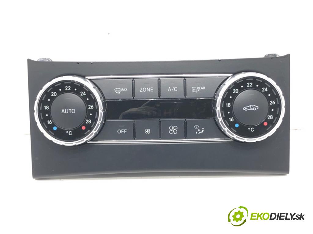 MERCEDES-BENZ KLASA C (W204) 2007 - 2015    C 220 CDI (204.002) 125 kW [170 KM] olej napędowy 2008 - 2014  Panel ovládania kúrenia A2049006608 (Prepínače, spínače, tlačidlá a ovládače kúrenia)
