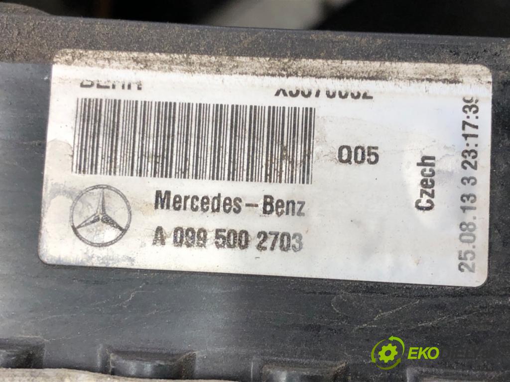 MERCEDES-BENZ KLASA C (W204) 2007 - 2015    C 220 CDI (204.002) 125 kW [170 KM] olej napędowy 2008 - 2014  chladič vody A0995002703 (Chladiče vody)