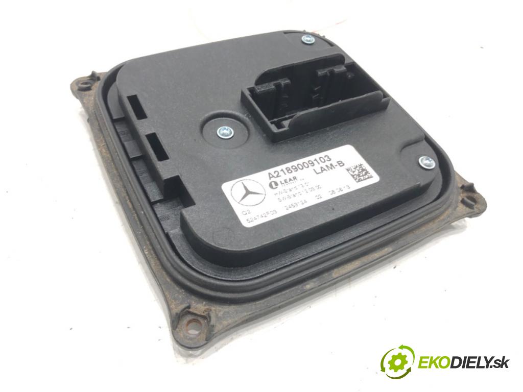MERCEDES-BENZ KLASA C (W204) 2007 - 2015    C 220 CDI (204.002) 125 kW [170 KM] olej napędowy 2008 - 2014  Menič XENON A2189009103 (Riadiace jednotky xenónu)