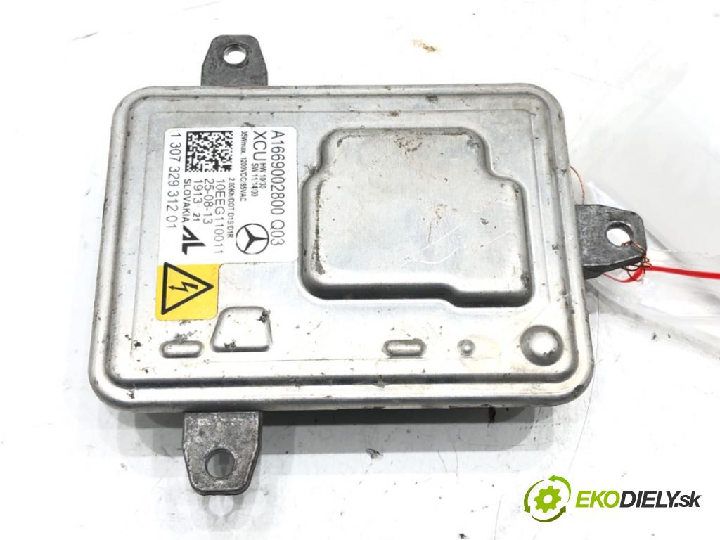 MERCEDES-BENZ KLASA C (W204) 2007 - 2015    C 220 CDI (204.002) 125 kW [170 KM] olej napędowy 2008 - 2014  Menič XENON A1669002800 (Riadiace jednotky xenónu)