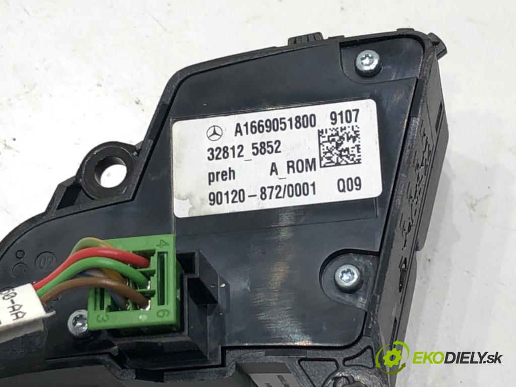 MERCEDES-BENZ W204 sedan 2013 125 kW C 220 CDI (204.002) 2143 SPÍNAČE: volantu A1664640417