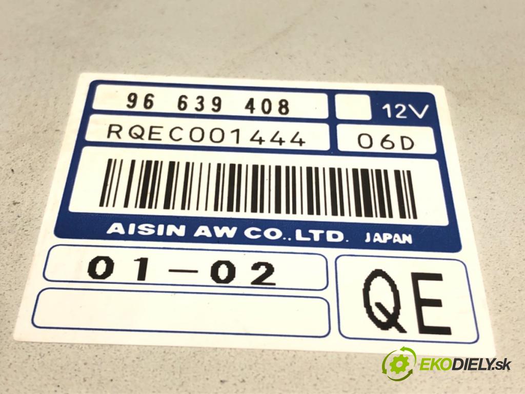 CHEVROLET EPICA (KL1_) 2004 - 2011    2.5 115 kW [156 KM] benzyna 2006 - 2011  Riadiaca jednotka prevodovky 96639408 (Riadiace jednotky prevodovky)