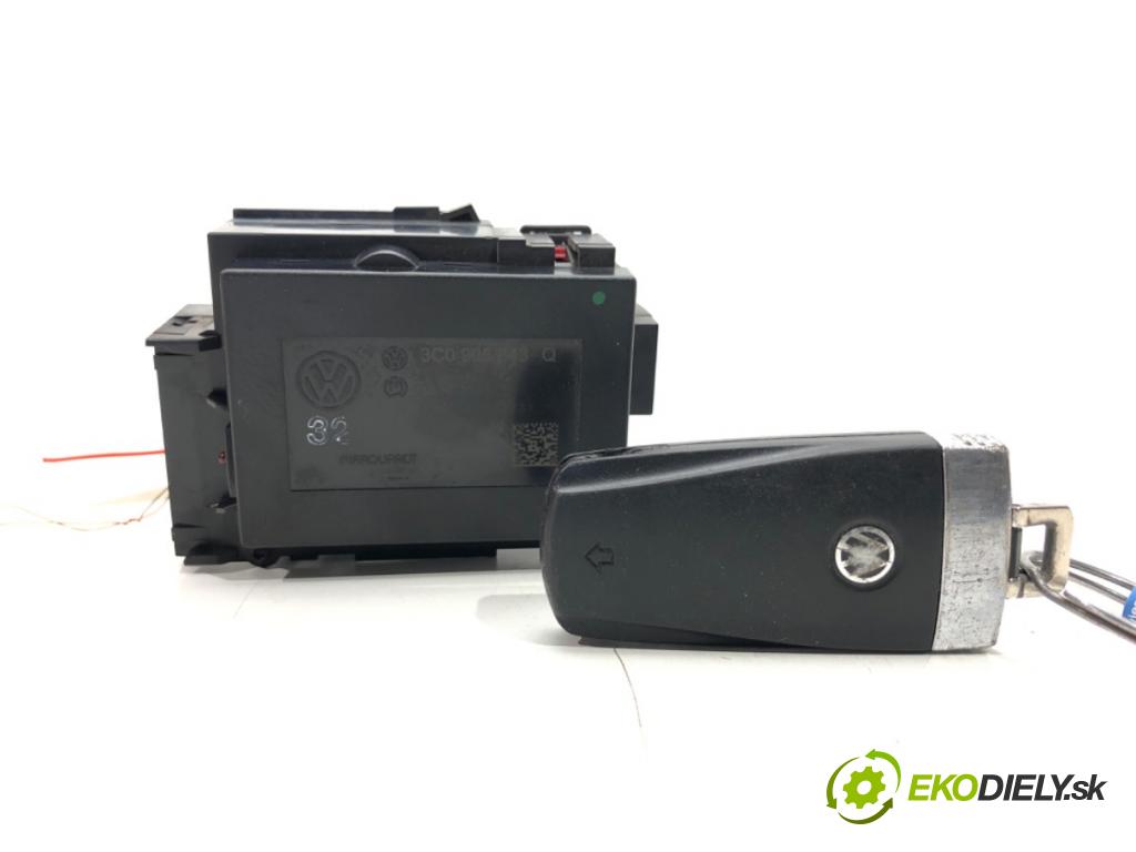 VW PASSAT B6 Variant (3C5) 2005 - 2011    2.0 TDI 103 kW [140 KM] olej napędowy 2005 - 2009  spinačka 3C0905843Q (Spínacie skrinky a kľúče)