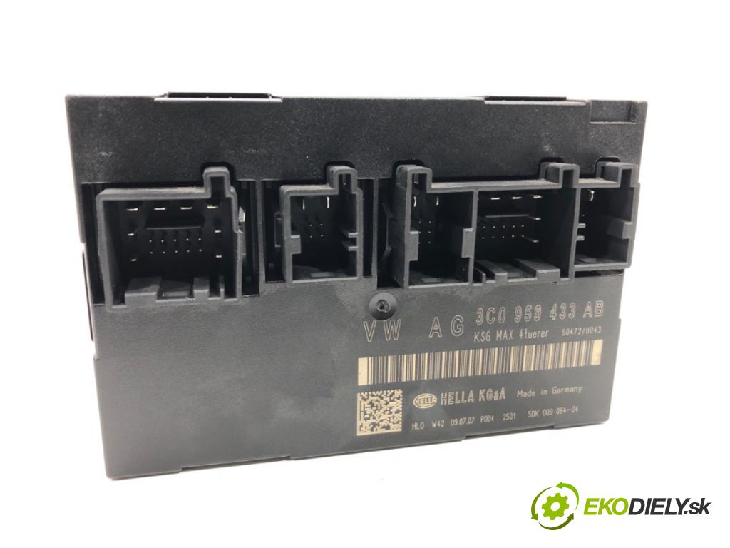 VW PASSAT B6 Variant (3C5) 2005 - 2011    2.0 TDI 103 kW [140 KM] olej napędowy 2005 - 2009  Modul komfortu 3C0959433AB (Moduly komfortu)