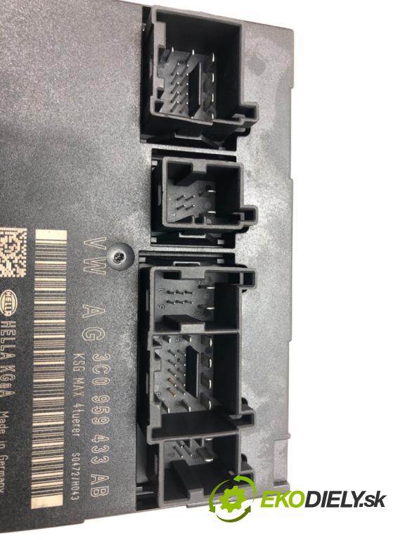 VW PASSAT B6 Variant (3C5) 2005 - 2011    2.0 TDI 103 kW [140 KM] olej napędowy 2005 - 2009  Modul komfortu 3C0959433AB (Moduly komfortu)