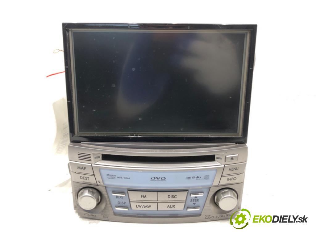 SUBARU OUTBACK (BR) 2009 - 2022    3.6 R AWD (BRF) 191 kW [260 KM] benzyna 2009 - 2022  RADIO Navigácia 86271AJ400 (Audio zariadenia)