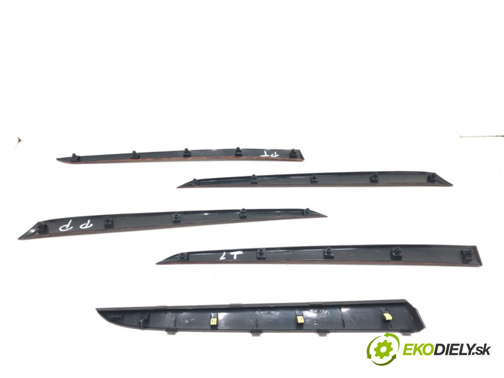 SUBARU OUTBACK (BR) 2009 - 2022    3.6 R AWD (BRF) 191 kW [260 KM] benzyna 2009 - 2022  lišty kryt 94218AJ020 94218AJ030 (Lišty)